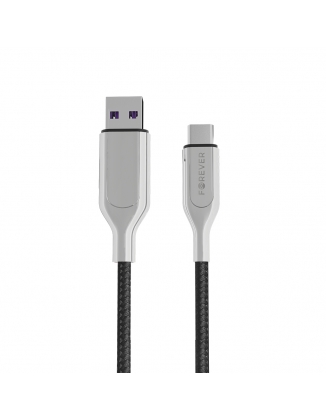Cavo USB Forever Core Ultra Fast - USB-C 1,0 m 5A nero