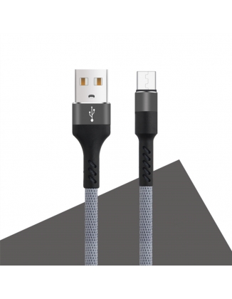 Cavo USB Maxlife MXUC-01 - microUSB 2A grigio