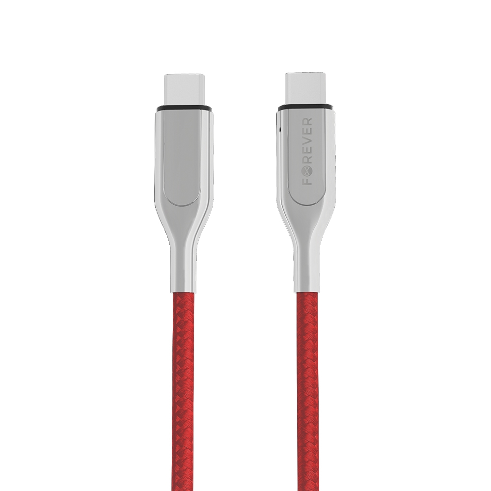 Cavo Forever Core PD Ultra Fast USB-C - USB-C 1,5 m rosso 60 W
