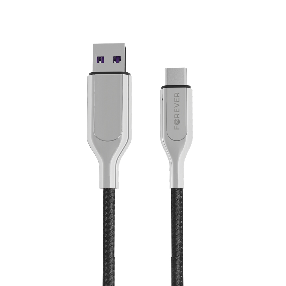 Cavo USB Forever Core Ultra Fast - USB-C 1,0 m 5A nero