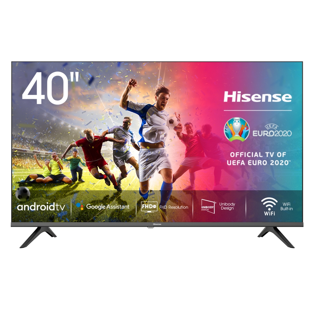 HISENSE TV 40" LED FULL HD SMART ANDROID DVB/T2/S2 40A5700FA IT (MISE)