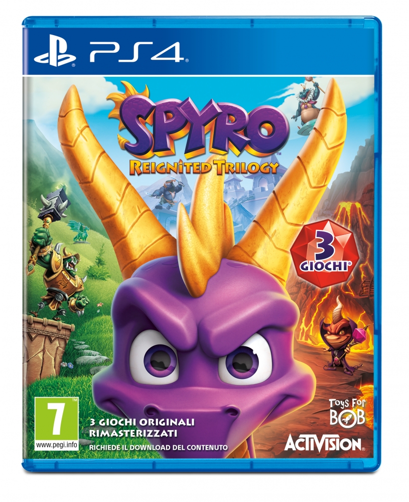 ACTIVISION PS4 GIOCO SPYRO TRILOGY REIGNITED IT